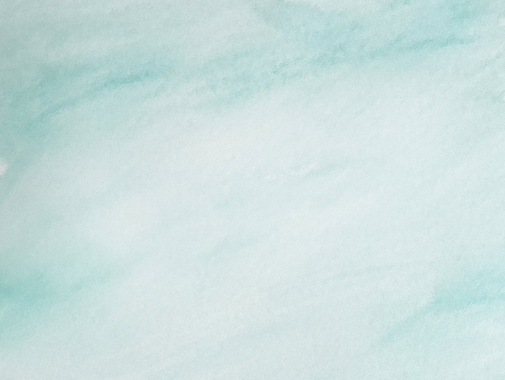 Teal and White Watercolor Background